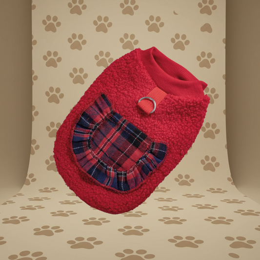 Sueter Para Mascota Cuadros